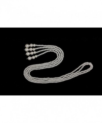 1920s Pearls Necklace Gatsby Accessories in Women's Pendants