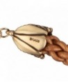 Bronze Braided Leather Necklace Extender in Women's Strand Necklaces