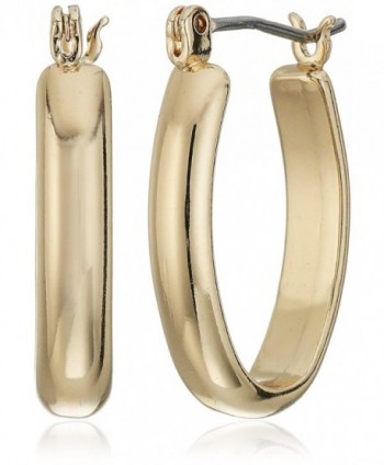Napier "Classics" Gold-Tone Small Click It Hoop Earrings - Gold - CL12D88NPDB