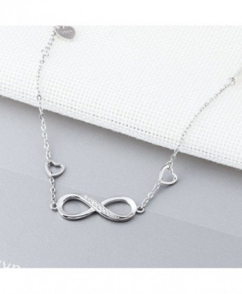 Infinity Bracelet Sterling Adjustable Forever in Women's Link Bracelets