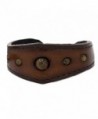 NOVICA Tiger's Eye Leather Cuff Bracelet- 'The Power' - CX12KKZYTDP