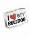 Floating Charm Bulldog- Dog Breed England Fits Glass Lockets- Neonblond - I Love my BullDog from England - C411Q3UZMKB