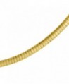 Italian 18K Gold Sterling Necklace Reversible