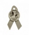 PinMarts Yellow Syndrome Awareness Ribbon in Women's Brooches & Pins