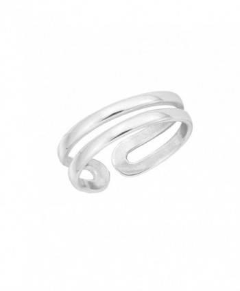 Silpada 'Parallel' Sterling Silver Midi Ring- Size 5 - CO12O4KT5PE