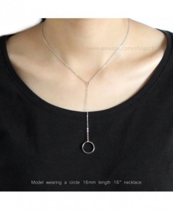 Stainless Handmade Infinity Necklace 18inches in Women's Y-Necklaces