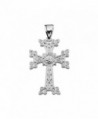 Sterling Eternity Khachkar Armenian Necklace