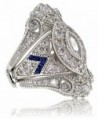 Created Sapphire Marquise Victorian Engagement - CQ12GUDK27N