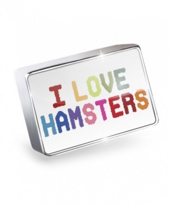 Floating Charm I Love Hamsters Fits Glass Lockets- Neonblond - I Love Hamsters-Colorful - CW11Q3USE1F