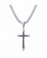 Necklaces by beegod- Jewelry Necklace With Simple Cross Pendant Jewelry Elegant Jewelry for Womens - CC1825GLAW8