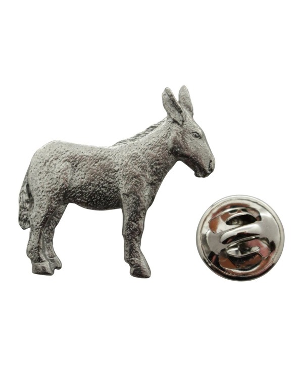 Donkey or Mule Pin ~ Antiqued Pewter ~ Lapel Pin ~ Sarah's Treats & Treasures - CZ12OBG2P7Z