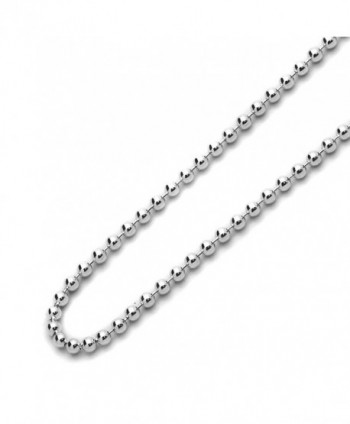 Sterling Silver 1 8mm Italian Necklace