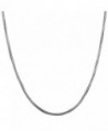 Black-plated Sterling Silver 1.5-mm Twisted Square Snake Chain (18 Inch) - CE118O7ELDF