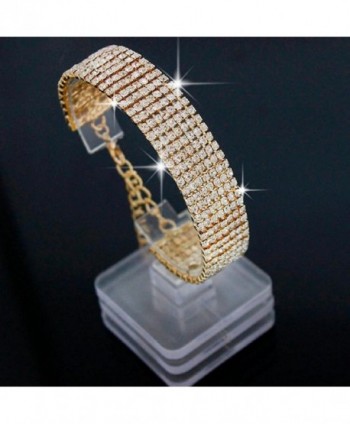 SusenstoneCrystal Rhinestone Bracelet Wedding Wristband in Women's Anklets