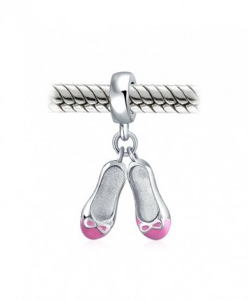 Bling Jewelry Silver Ballet Slippers in Women's Charms & Charm Bracelets