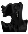 Hanging Skeleton Halloween Gothic Earrings in Women's Drop & Dangle Earrings