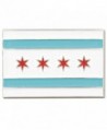 PinMart's Rectangle City of Chicago Flag Enamel Lapel Pin - CE11KT9KCI9