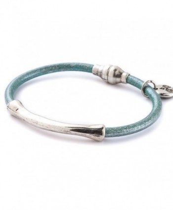 Trades by Haim Shahar Kerry Leather Bracelet magnetic clasp handmade in Spain MB653T - CE12N1K2A9E