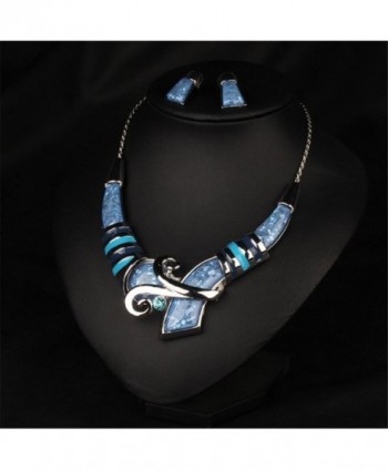SDLM Fashion Multiple Necklace Earrings in Women's Jewelry Sets