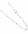 2mm Singapore Chain Sterling Silver 925 Italian Necklace. 16-18-20-22-24-30 Inches Available - CH11UUFPI7R