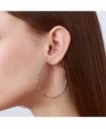T400 Jewelers Sterling Diamond Cut Earrings