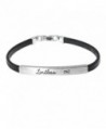 Customized Personalized Engraved inspirational BBR235 in Women's Bangle Bracelets