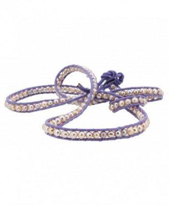 Freshwater Cultured Bracelet Removable Pendant in Women's Strand Bracelets