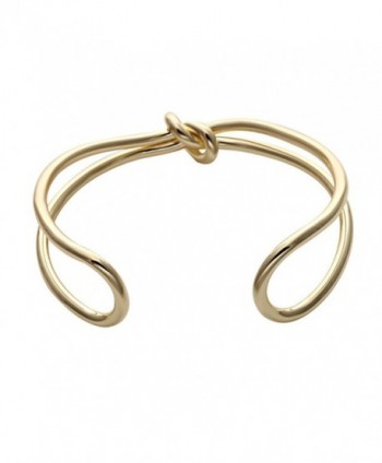 SENFAI Simple Knot Cuff Bangle Bracelet-bangle Lady Girl Party Prom Ornament Gift - CP1292ZS5ON