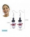 Zhenhui Handcrafted Earrings Multicored Valentines in Women's Drop & Dangle Earrings