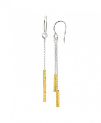 Silpada 'Cascade' Sterling Silver and Brass Drop Earrings - CQ12N9L6I1P