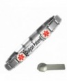 JSC Jewellery Dialysis Patient Medical Alert Nomination Style Stainless Steel Bracelet - CF11DCDY5AJ