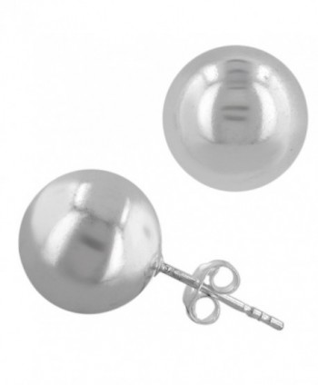 Sterling Silver 12mm Ball Earrings