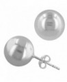 Sterling Silver 12mm Ball Earrings