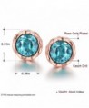 Earrings Plated Crystal Cubic Zirconia in Women's Stud Earrings