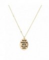 Lux Accessories Be The Change You Wish To See In The World Pendant Necklace - CY129GCML7J