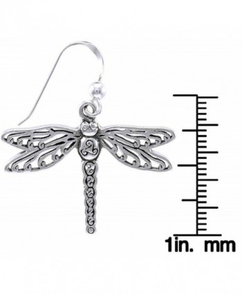 Jewelry Trends Sterling Triskele Dragonfly