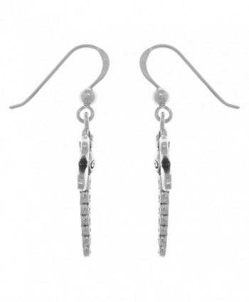 Jewelry Trends Sterling Triskele Dragonfly in Women's Drop & Dangle Earrings
