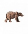 Creative Pewter Designs- Pewter Grizzly Walking Handcrafted Lapel Pin Brooch- M035 - CS122Y8WEKV