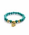 Gems Peace Antique Turquoise Bracelets in Women's Stretch Bracelets