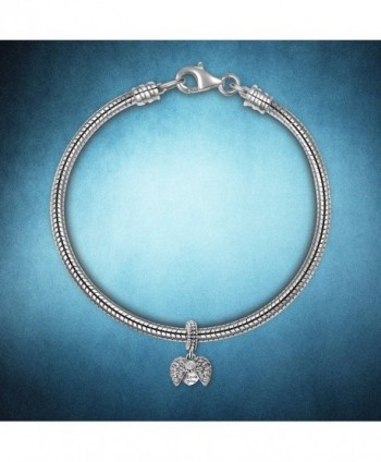 Sterling Silver Guardian European Bracelets in Women's Charms & Charm Bracelets