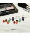 Fashion Multicolored Silvertone Earrings Oriental in Women's Drop & Dangle Earrings