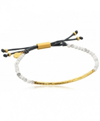 gorjana Howlite Gemstone Adjustable Bracelet