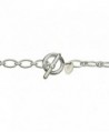 Sterling Silver Necklace Toggle Nickel