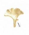 NOUMANDA Ginkgo Leaf Golden Lapel Pin -Inspired by Nature Brooch Jewelry - gold - CJ12JPINWY5