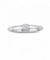 Sterling Silver Diamond Promise Ring (0.06ct) - CP12KKIUP71