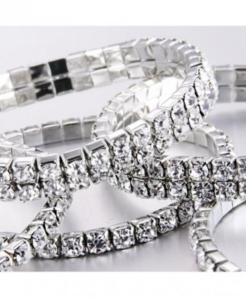 Fashion Promotion Crystal Rhinestone Bracelet in Women's Stretch Bracelets