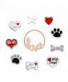 Third Time Charm Cute Dog Charms For Glass Living Memory Floating Lockets Necklace & Bracelets - Dog 4 - C11850LMLGK