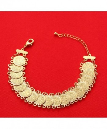 Gold Plated Islamic Bracelet Jewelry in Women's Strand Bracelets