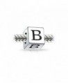 Bling Jewelry Sterling Silver Letter in Women's Charms & Charm Bracelets