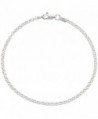 Sterling Silver Italian Rolo Chain Necklace 2.5mm Nickel Free- sizes 7 - 30 inch - CX111FP08OT